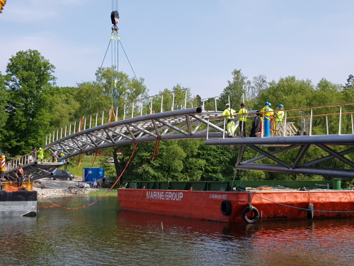 Kalkkrossanläggning Trondheim Stålkonstuktion