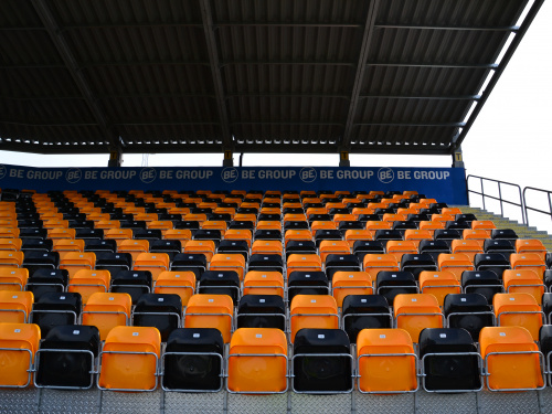 Läktare Sittplatsläktare allsvensk standard Mjällby AIF