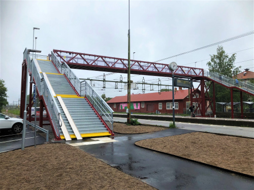 GC-Bro Gång och Cykelbro Örebro Södra station