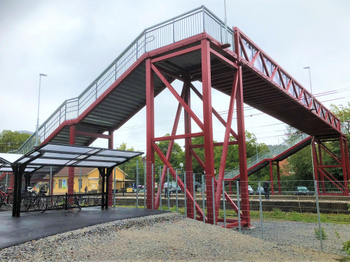 GC-Bro Gång och Cykelbro Örebro Södra station