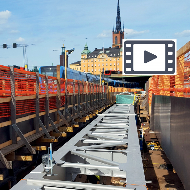 Slussen Söderströmsbroarna Duplex broar Ombyggnation